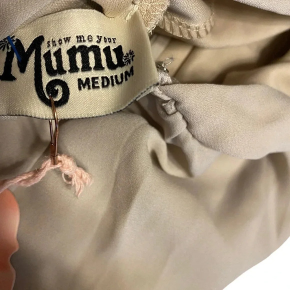 NWT Show Me Your MuMu Faye Flutter Maxi Dress - Picture 9 of 11